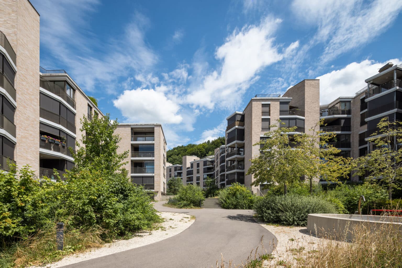 Wohnüberbauung Grammet, Heidenlochstrasse 96-98, Liestal, Otto Partner Architekten, Liestal,, Switzerland, CHE, © B o e r j e  M u e l l e r  P h o t o g r a p h y , k o n t a k t @ b o e r j e m u e l l e r 