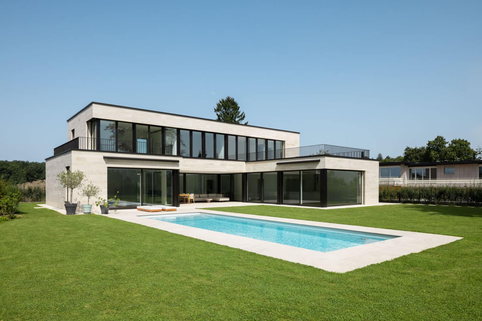 EFH Neusatzweg 5, Therwil, Otto Partner Architekten, Liestal, Switzerland, CHE, © B o e r j e  M u e l l e r  P h o t o g r a p h y , k o n t a k t @ b o e r j e m u e l l e r 