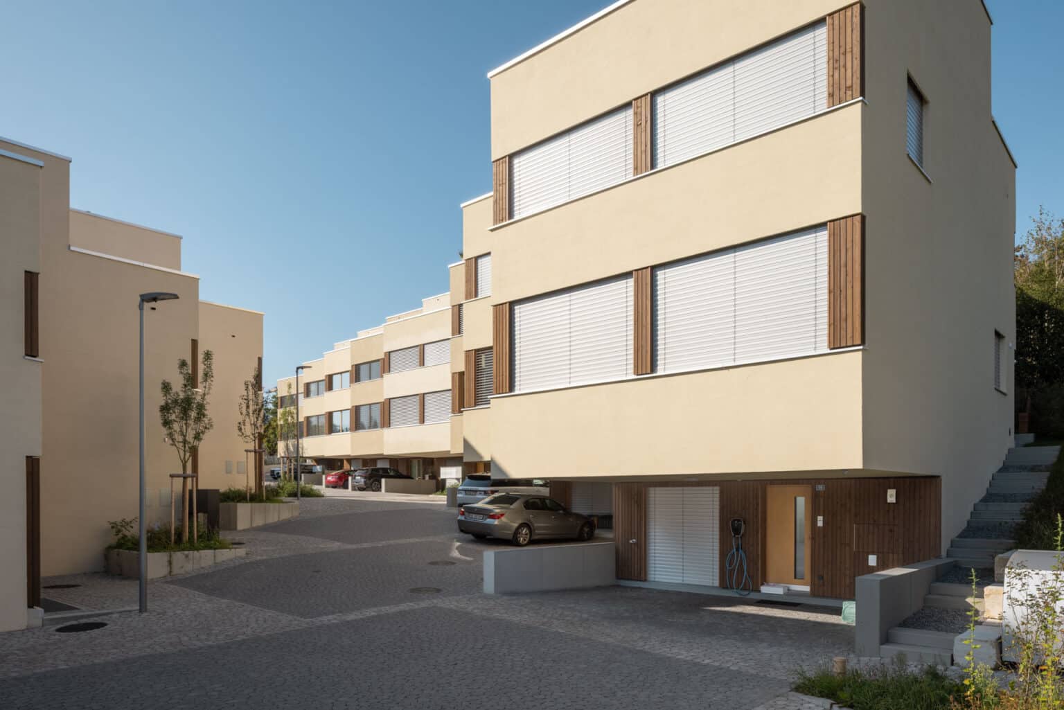 Wohnüberbauung Im Strengigarten, Allschwil, Otto Partner Architekten , Liestal, Switzerland, CHE, © B o e r j e  M u e l l e r  P h o t o g r a p h y , k o n t a k t @ b o e r j e m u e l l e r 