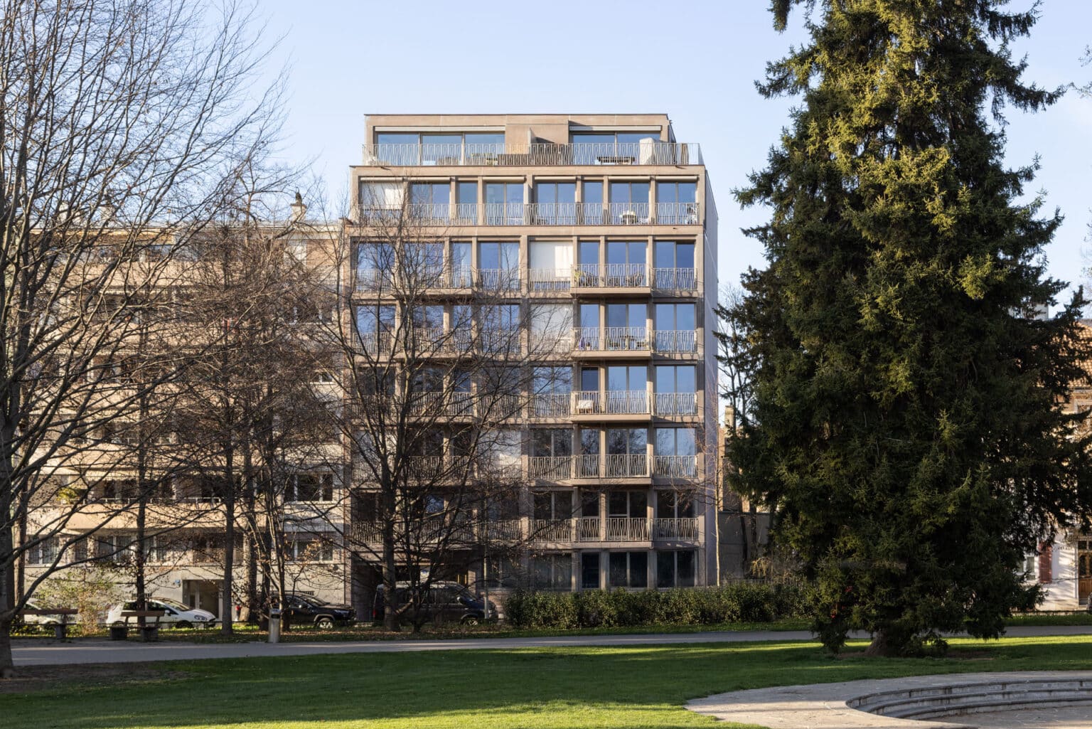 MFH Weiherweg 74, Basel, Otto Partner Architekten, Liestal, Switzerland, CHE, © B o e r j e  M u e l l e r  P h o t o g r a p h y , k o n t a k t @ b o e r j e m u e l l e r 